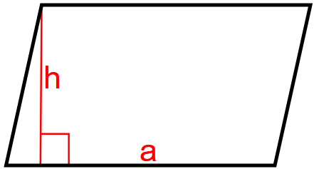 yüksekliği ve kenarı verilen bir paralelkenarın alanı